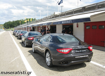 Master Maserati Driver cource Italy